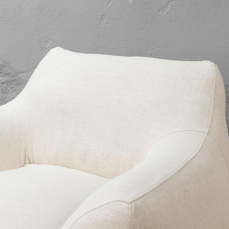Кресло Summer Snug Chair Mark II полиэстер Faux Linen Natural - ракурс 6