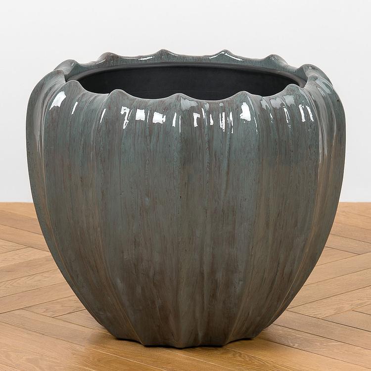 Кашпо Effectory Aura Vase Pot Emerald Medium