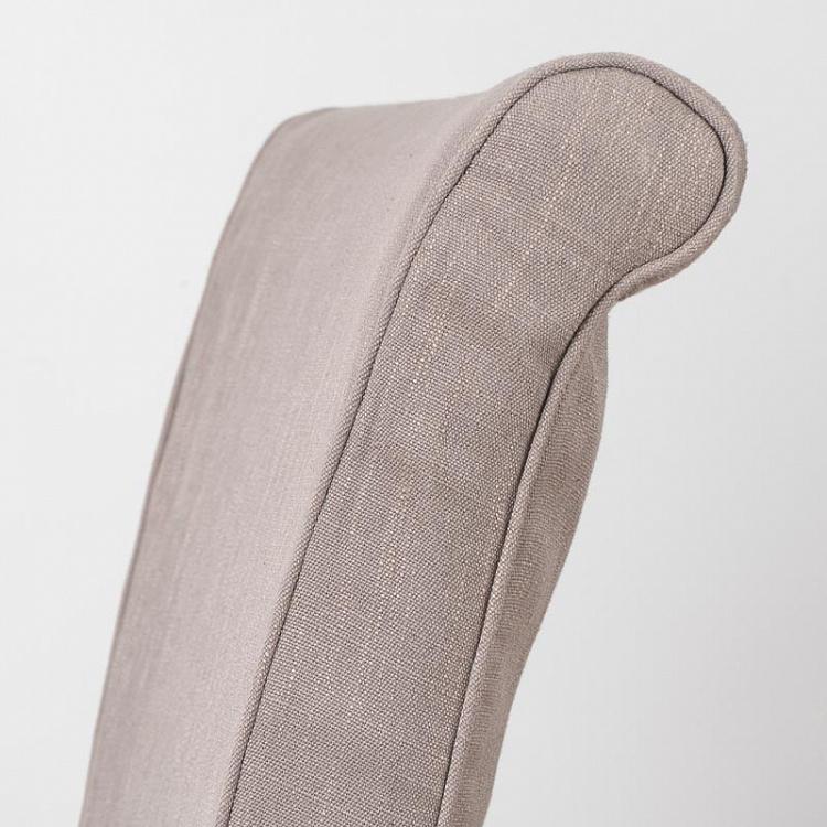 Стул Амели в съёмном чехле, стираный лён Amelie Slipcovered Dining Chair, CC Linen Stone