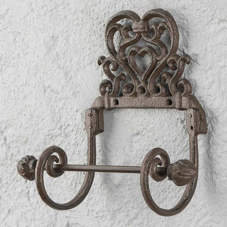 Держатель туалетной бумаги Сердце Heart Toilet Paper Holder