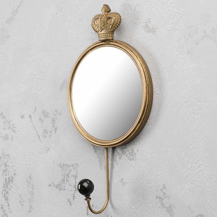 Small Hook With Mirror And Crown