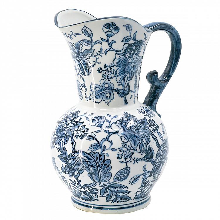 Кувшин с синей росписью Milk Jar Blue Painted