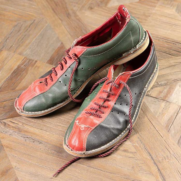 Винтажные ботинки для боулинга 32 см Vintage Bowling Shoes 32 cm