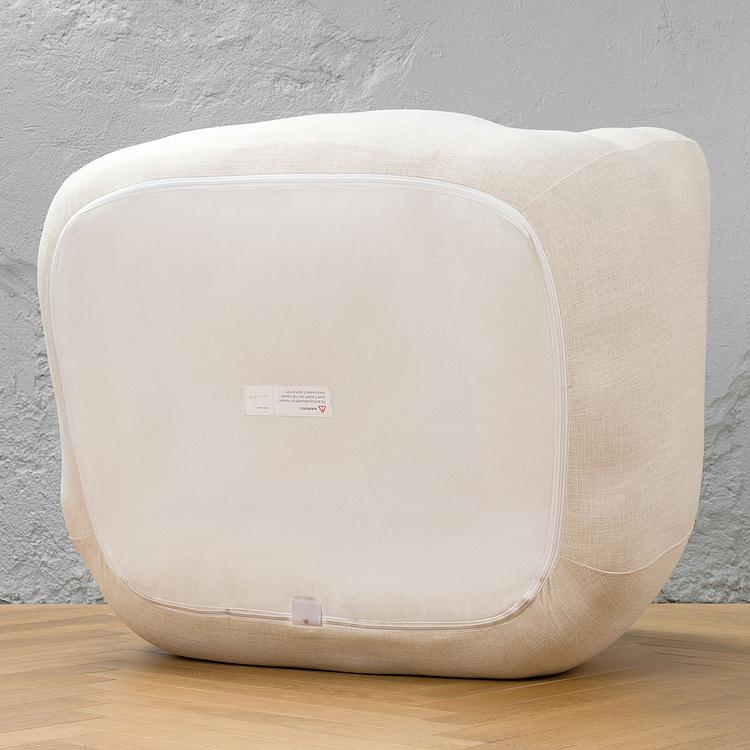Кресло Summer Snug Chair Mark II полиэстер Faux Linen Natural - ракурс 8