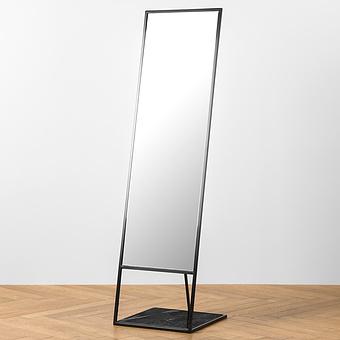 Зеркало Black Marble Base Standing Mirror