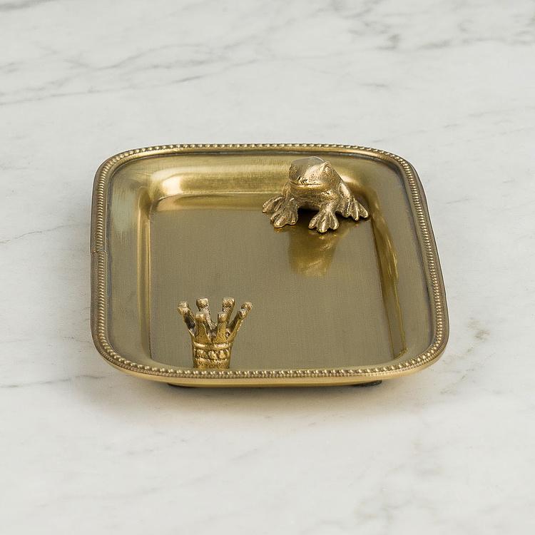 Подставка для мелочей Царевна-лягушка Frog And Crown Tray