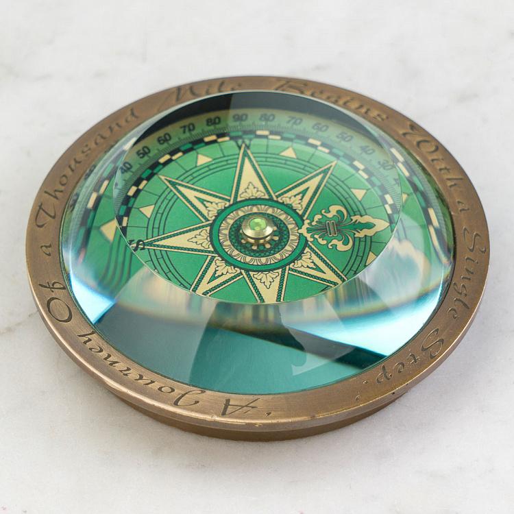 Пресс-папье Компас Paperweight Compass