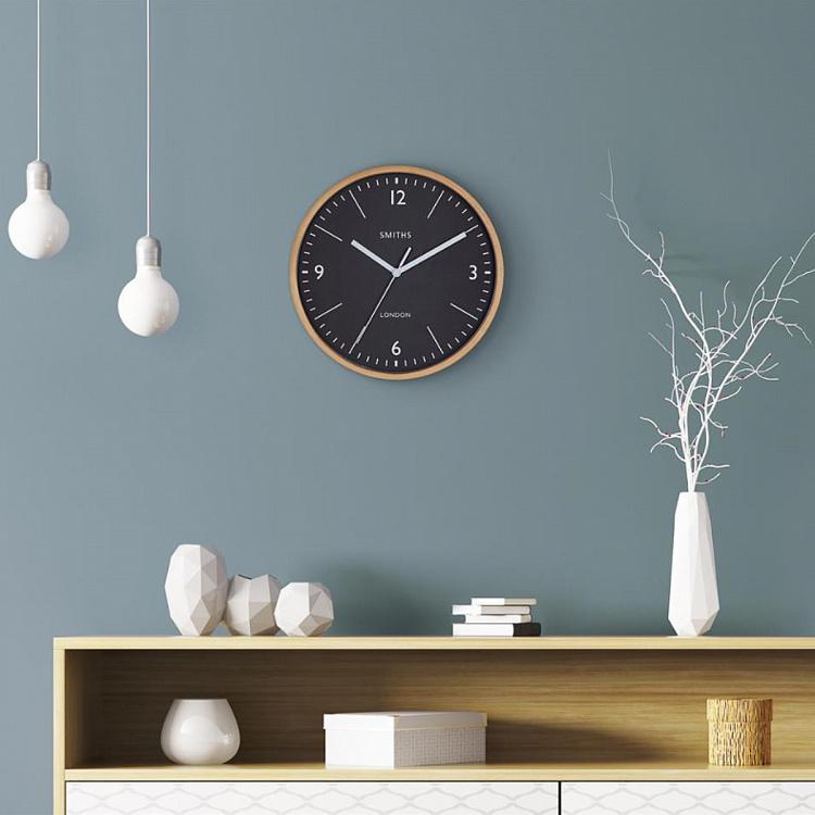 Деревянные настенные часы Смитс Wooden Smiths Wall Clock