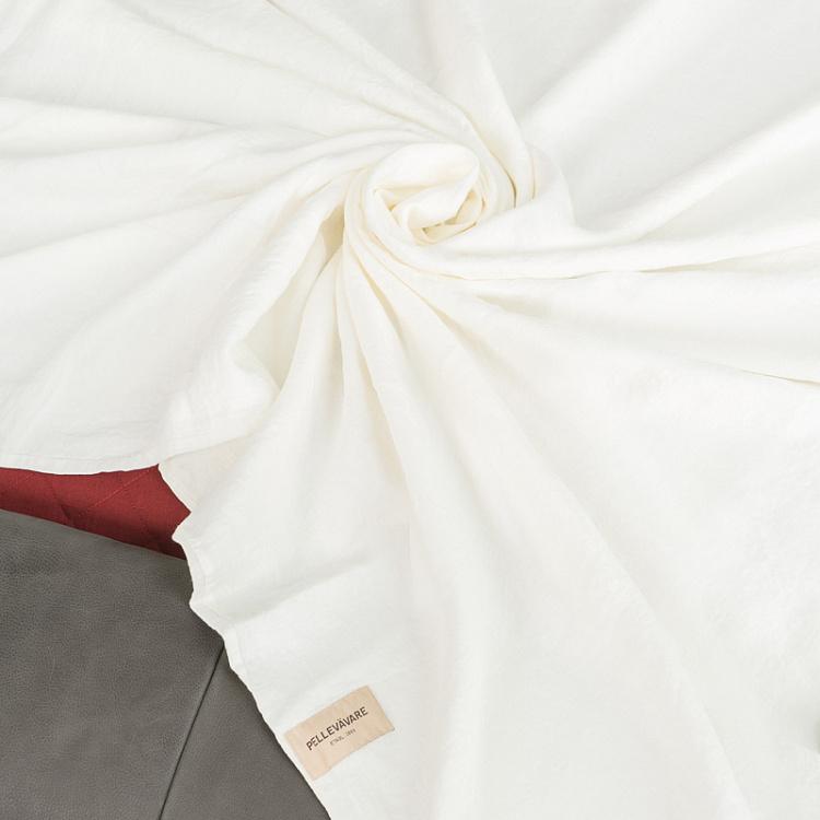Белый пододеяльник из льна Бергман, 150x210 см Bergman Duvet Cover Offwhite 150x210 cm