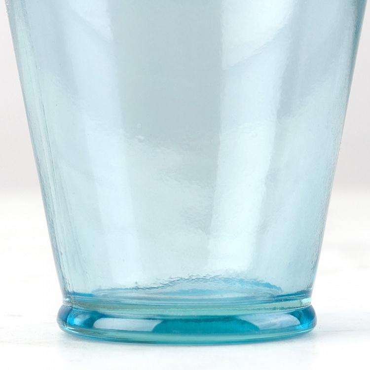 Стакан голубого цвета из переработанного стекла Recycled Glass Tumbler Blue