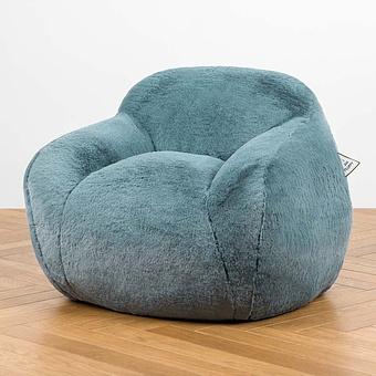Кресло Baby Snug Chair искусственный мех Big Bear Pink