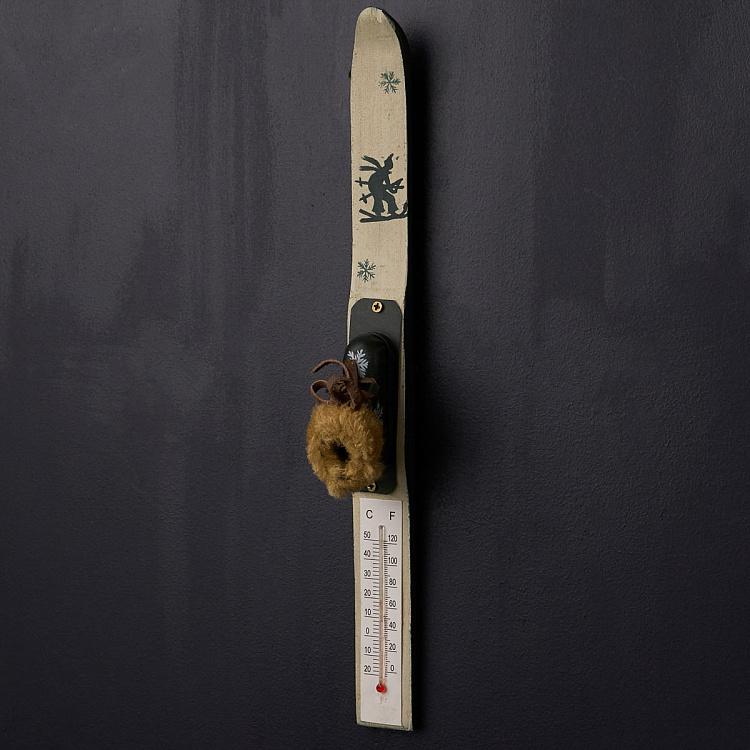 Термометр Белая лыжа дисконт2 White Ski Thermometer discount2
