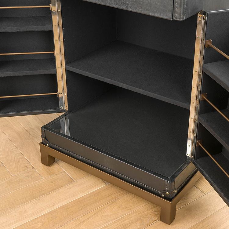 Барный шкаф-сундук Вояж Voyage Chest Sideboard RM