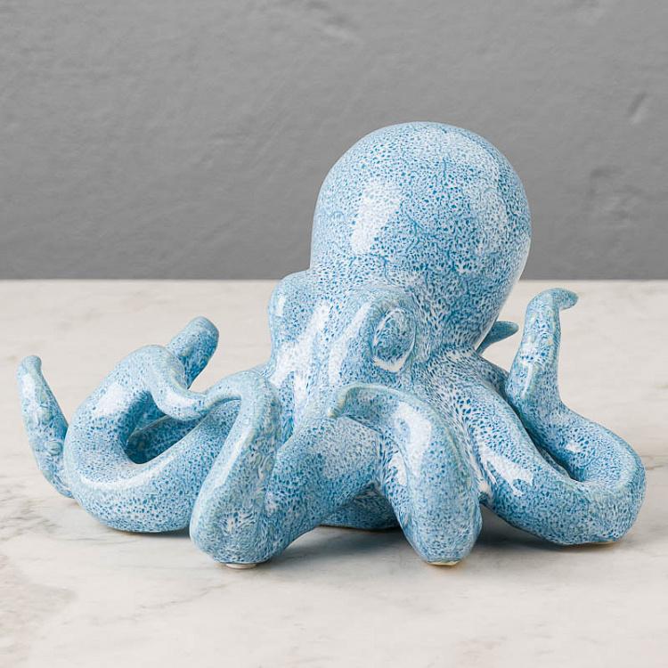 Blue Ceramic Octopus
