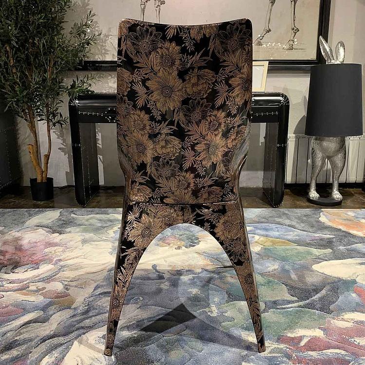 Стул Кавалло с цветочным узором Cavallo Dining Chair, Flower