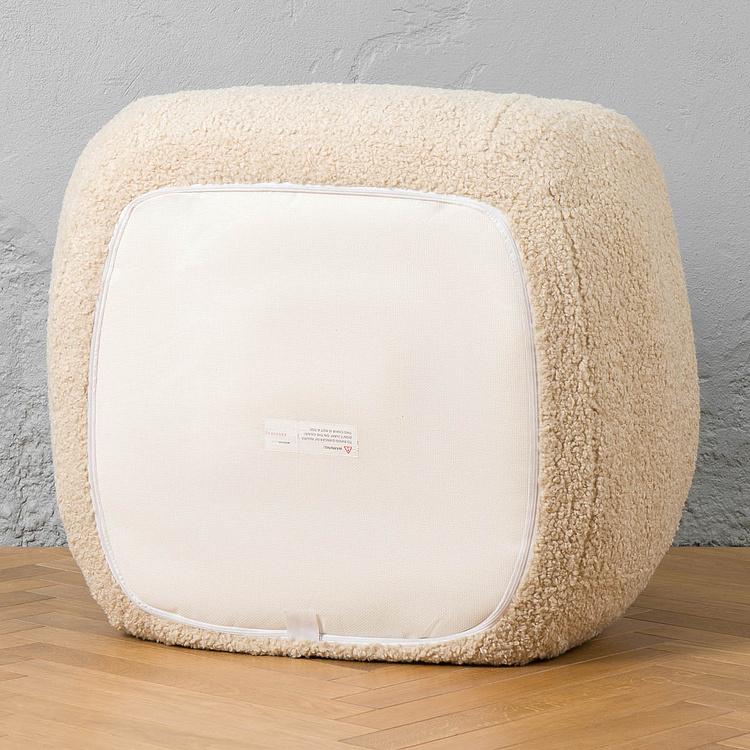 Кресло Snuggy Chair искусственный мех Shearling Natural - ракурс 8