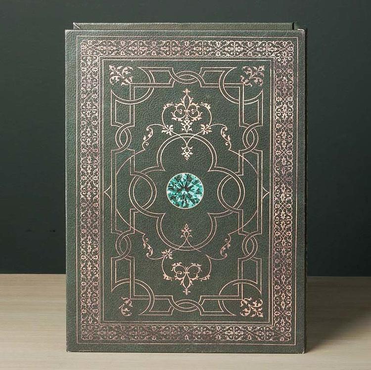 Набор из трёх шкатулок-книг Малфой Set Of 3 Malefoy Book Boxes