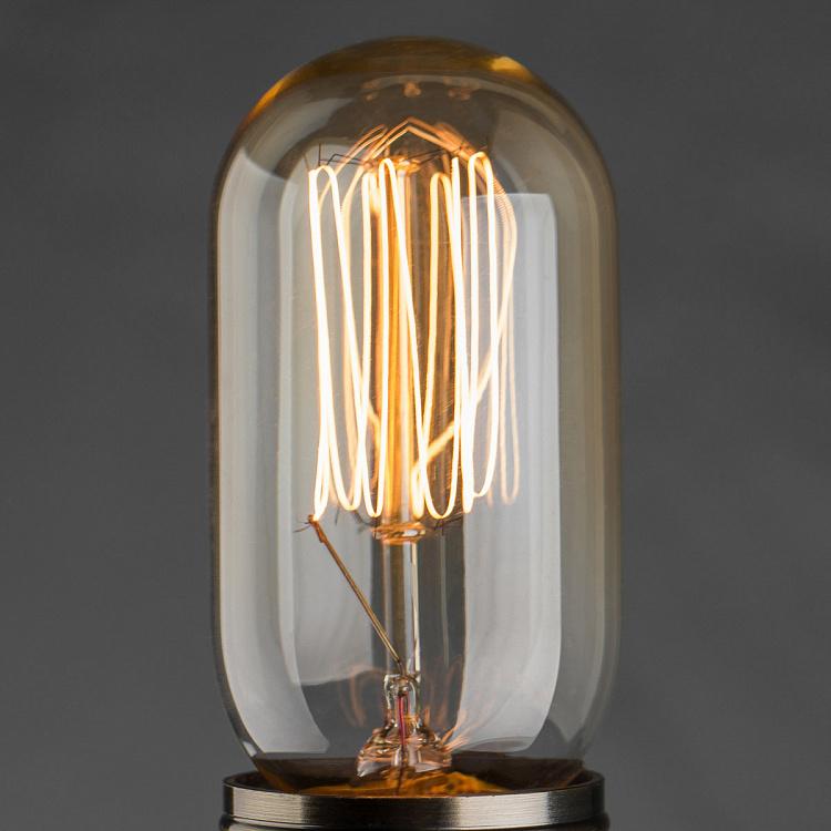 Лампа накаливания Эдисон Скрэтч E27 40 Вт, золотая колба Edison Tube Gold Scratch E27 40W