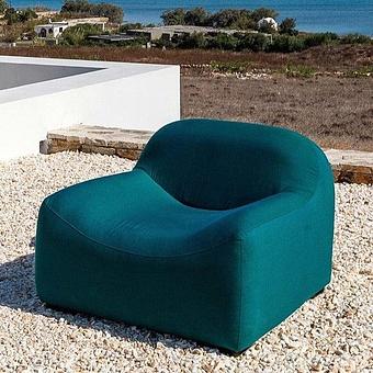 Кресло Bluff Armchair, Black акриловая ткань Charron