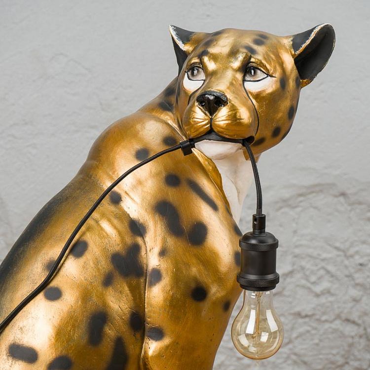 Напольная лампа Леопард Леопольд Floor Lamp Golden Leopold