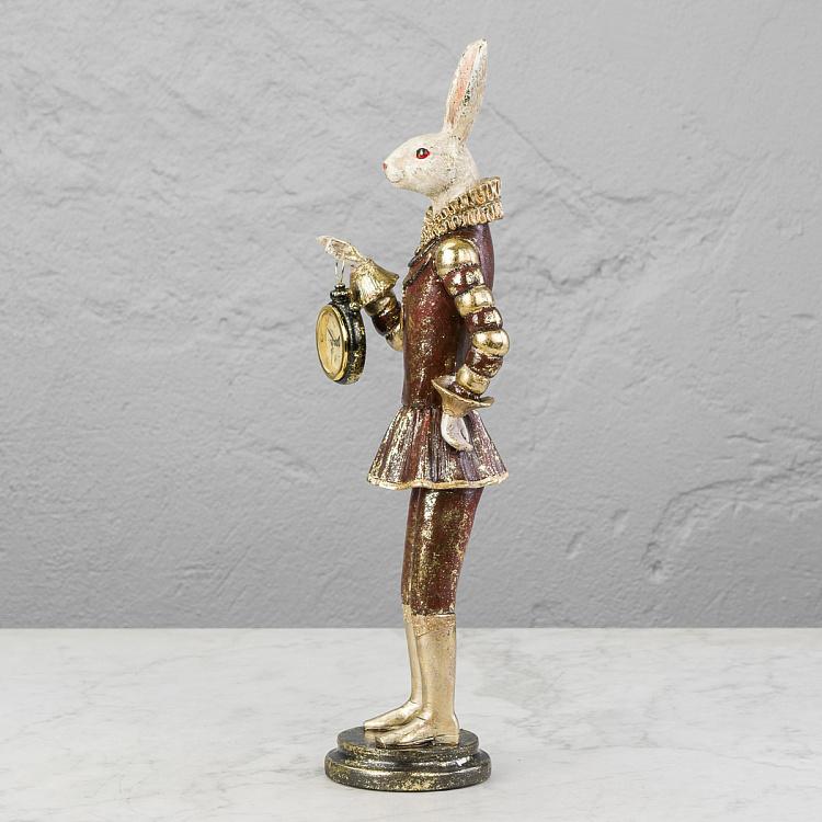 Статуэтка Заяц с часами Hare Figurine With Clock