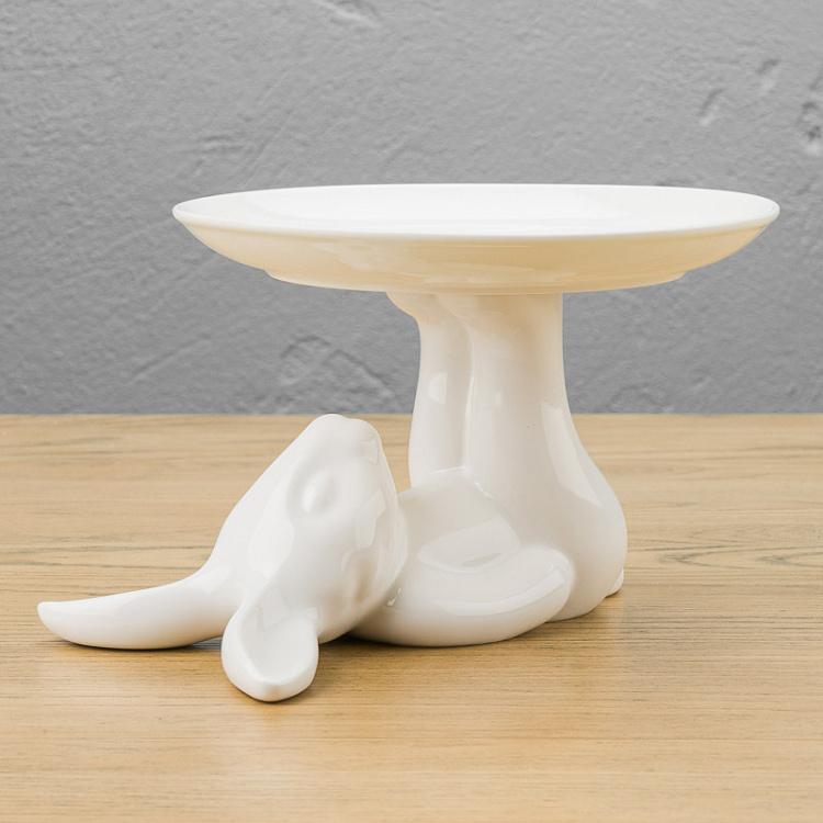 Сервировочная подставка Кролик, M Decorative Plate Rabbit Medium