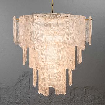 Люстра Asinara Chandelier Large стекло Textured Glass