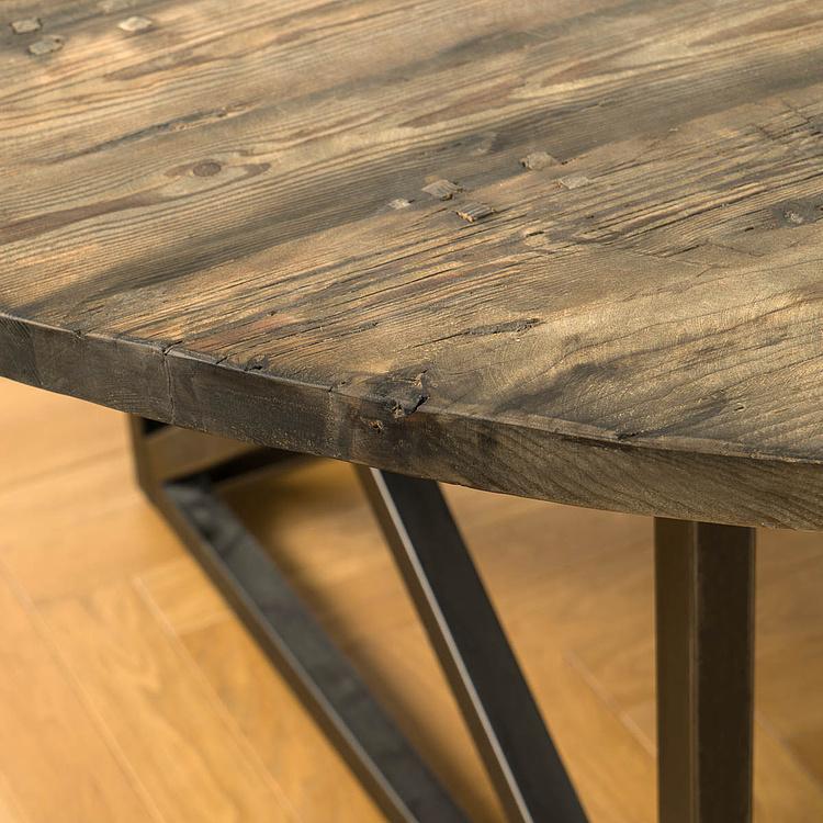 Круглый обеденный стол Аксель, L Axel Round Dining Table Large