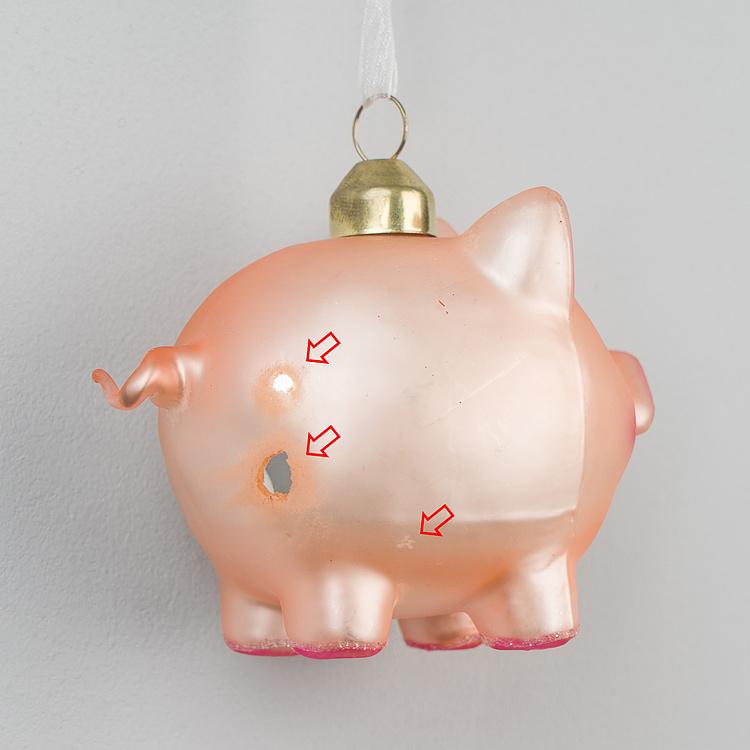 Ёлочная игрушка Piggy 9 cm discount4 - ракурс 4