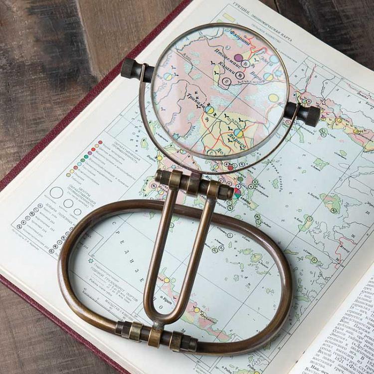 Magnifier On Oval Stand