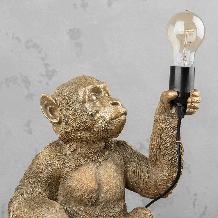 Настольная лампа Золотая обезьяна Table Lamp Golden Monkey