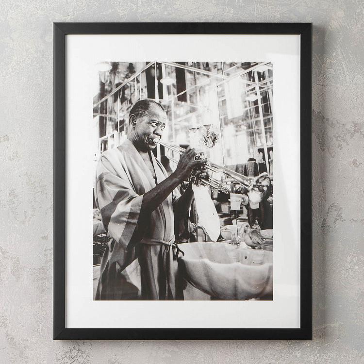 Фото-принт Луи Армстронг Louis Armstrong Photo In Frame