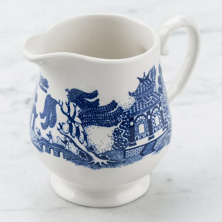 Молочник Голубая ива Blue Willow Milk Jug