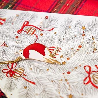 Сервировочное блюдо New Year Christmas Tree Dish