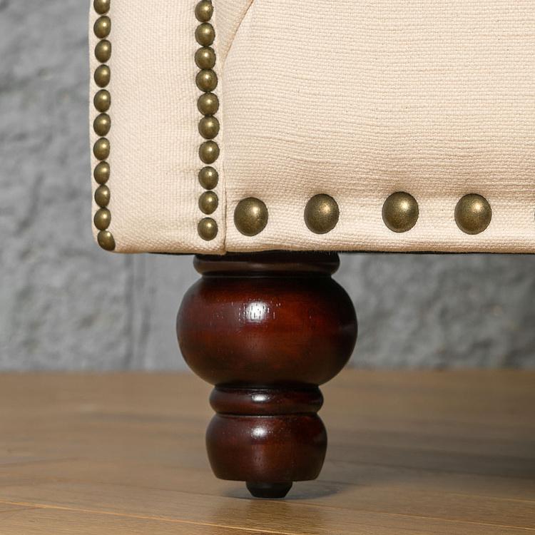 Трёхместный льняной диван Черчилль Churchill 3 Seater Linen RM