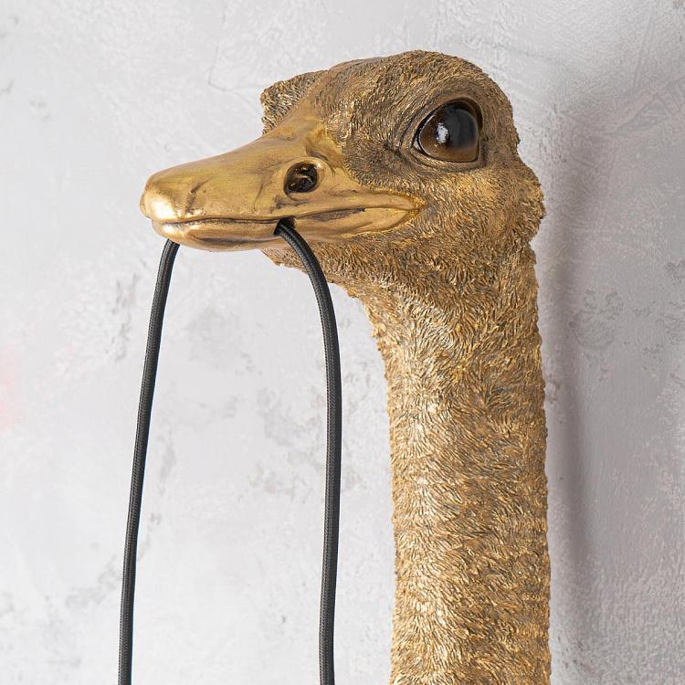 Бра Золотой страус Франц Иосиф Wall Lamp Golden Ostrich Franz Josef