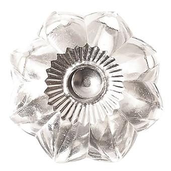 Glass Flower Knob