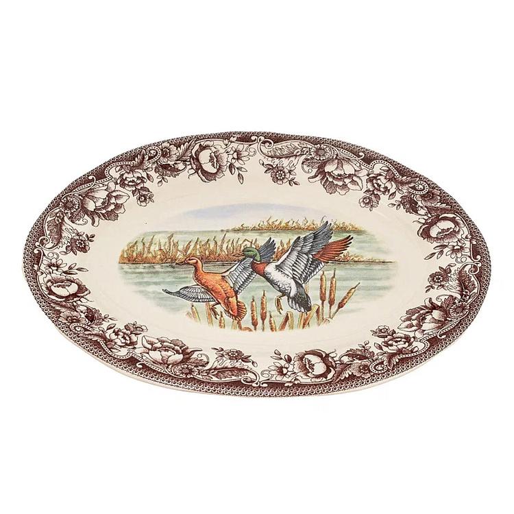 Овальная сервировочная тарелка Волшебная роща, M Haydon Grove Oval Serving Plate Medium