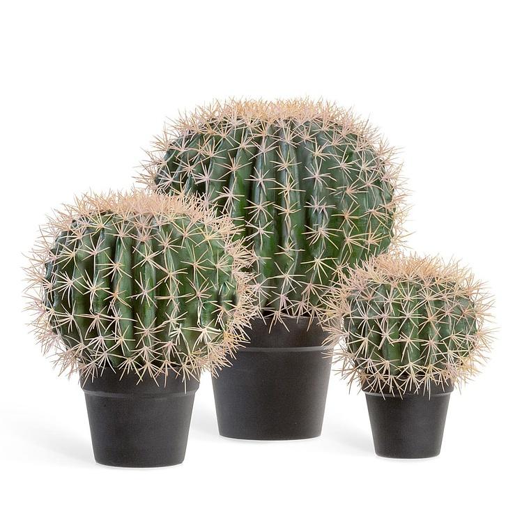 Искусственный кактус Баррель 47 см Barrel Cactus 47 cm