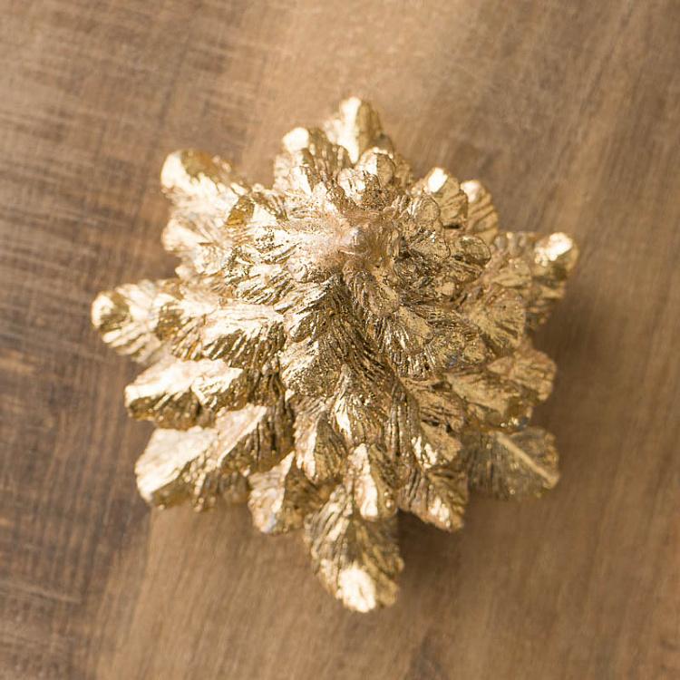 Новогодняя фигурка Золотая ёлка Christmas Tree Gold 21 cm