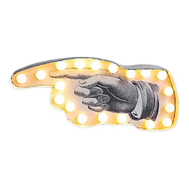 Арт-объект с подсветкой Указательный палец Index Finger Sign With Light