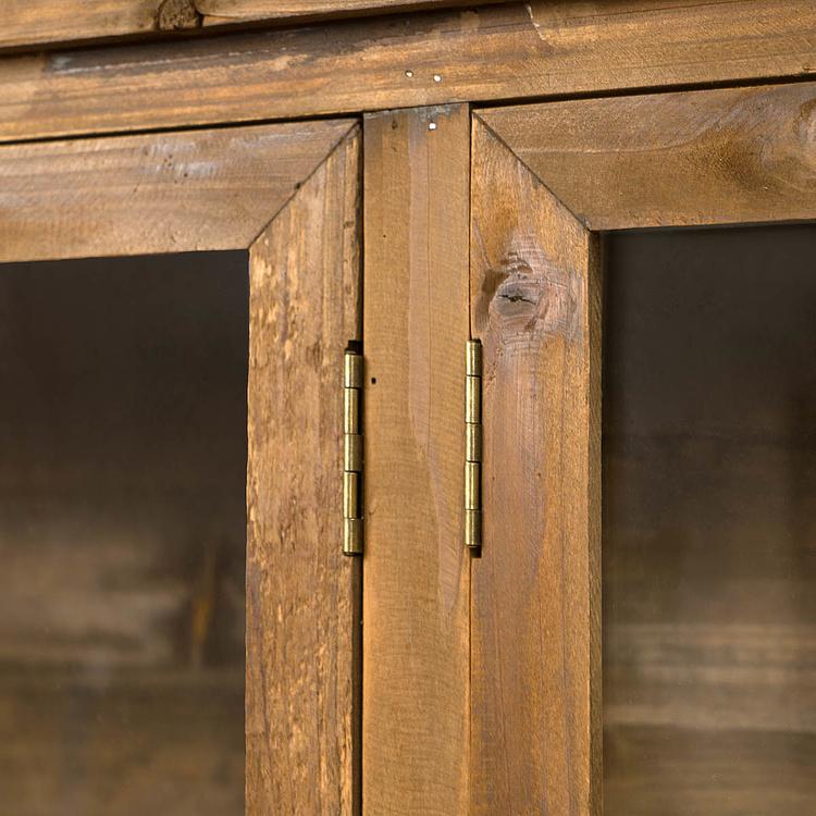 Четырёхдверный низкий сервант Лаваль Laval 4 Doors Glass Sideboard