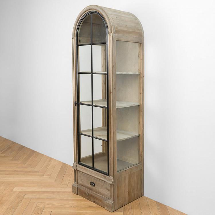 Сервант с арочным верхом Оранжерея Orangerie Rounded Top Cabinet Recycled Fir