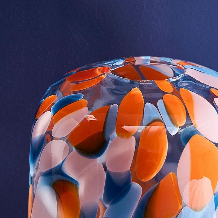 Ваза с разноцветными точками Лили Lilli Dots Multicolored Vase