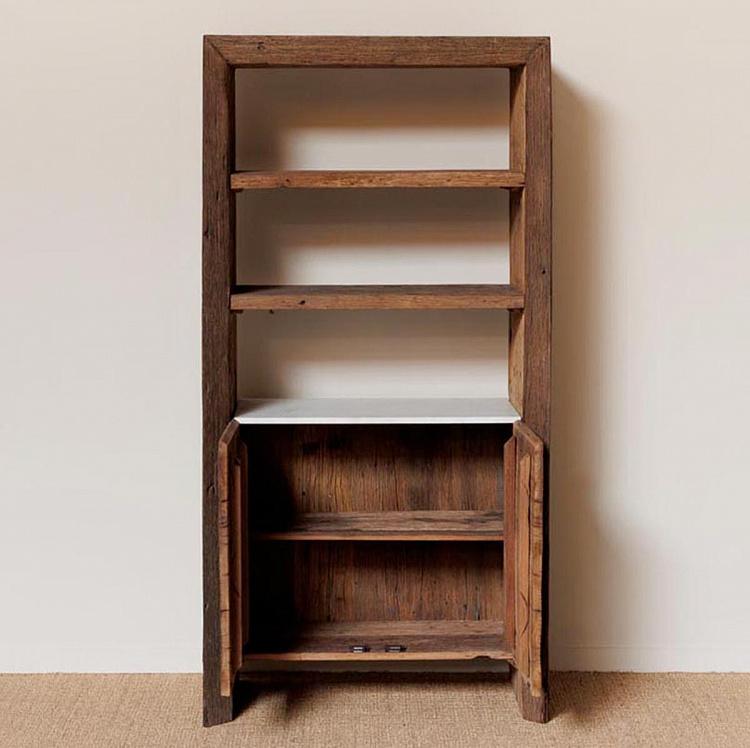 Стеллаж с 2 дверцами Грета Greta Shelf With 2 Doors