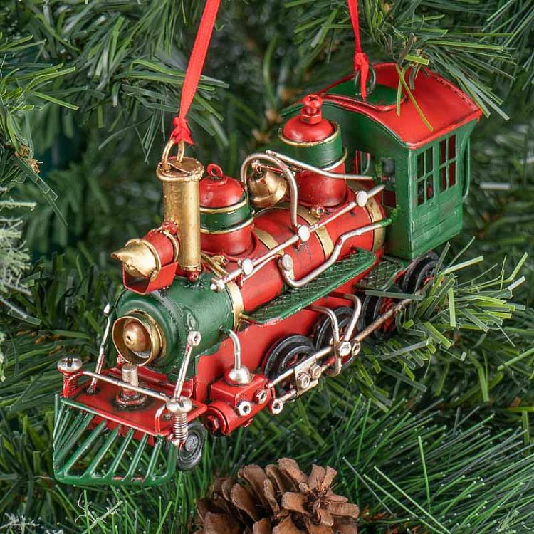 Christmas Steam Train 17 cm