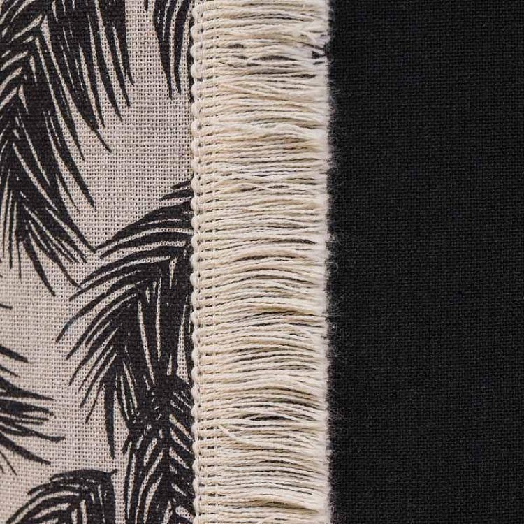 Пуфик с узором из пальмовых листьев Palm Leaf Pattern Pouf