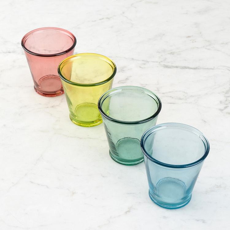 Стакан голубого цвета из переработанного стекла Recycled Glass Tumbler Blue