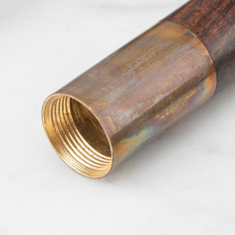 Ложка для обуви из латуни и дерева манго Shoehorn Mango Wood And Brass