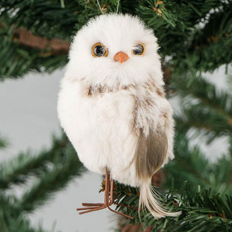 Ёлочная игрушка Совёнок на лапках Owlet On Paws 11 cm